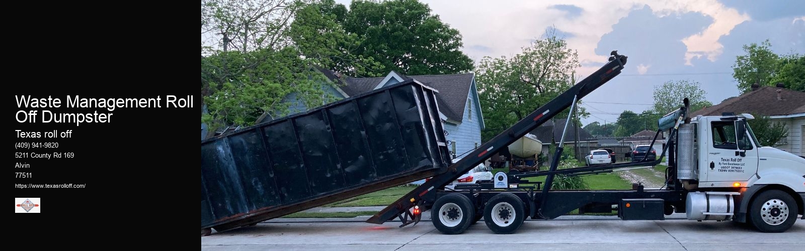 Waste Management Roll Off Dumpster